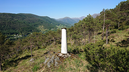 Trig marker southwest of Eggene