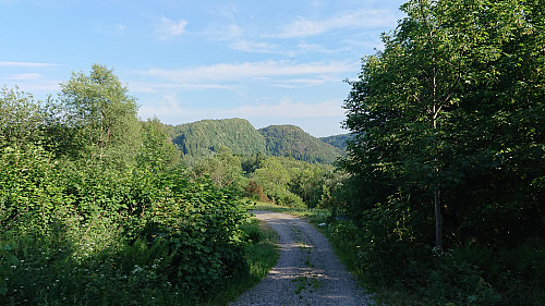 View towards Vassberget from Elsås