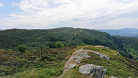Tveitafjellet from Åsheimveten