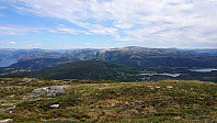 View east from Tveitafjellet