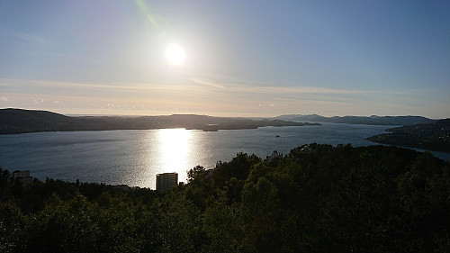 View northwest from Ørneberget NV