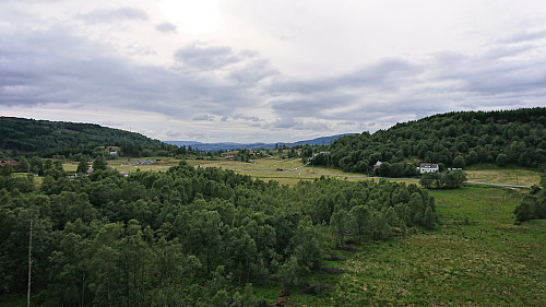 Fjellbirkeland from the descent