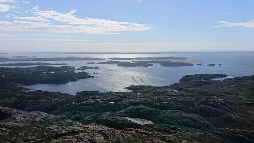 View towards Herdla from the ascent of Eldsfjellveten