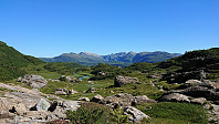 View north from below Såta