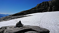 Snow below Gråfjellet