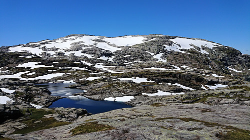 View towards Tveitakvitingen from Gråfjell