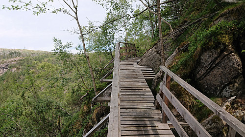 Bridge on the ascent