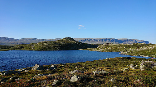 Kvasshovd with Hallingskarvet in the background