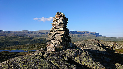 Kvasshovd with Hallingskarvet in the background