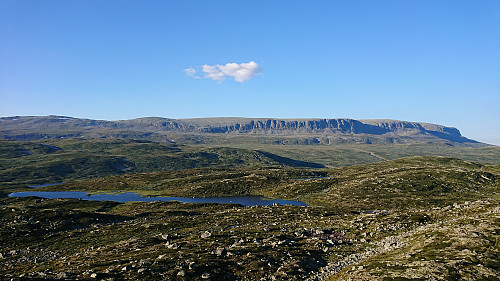 View towards Hallingskarvet from Kvasshovd