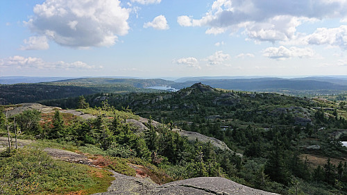 View from Rønseterfjellet