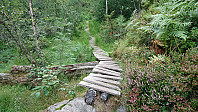 Trail towards Ørnakulten