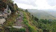 Trail towards Stongfjellet