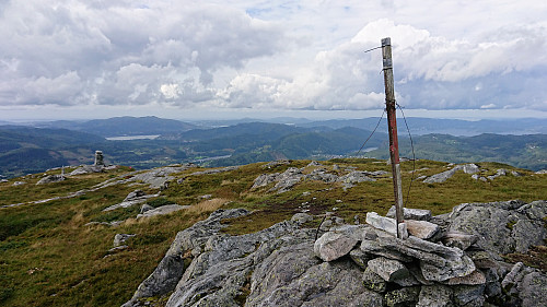 View west/northwest from Stongfjellet