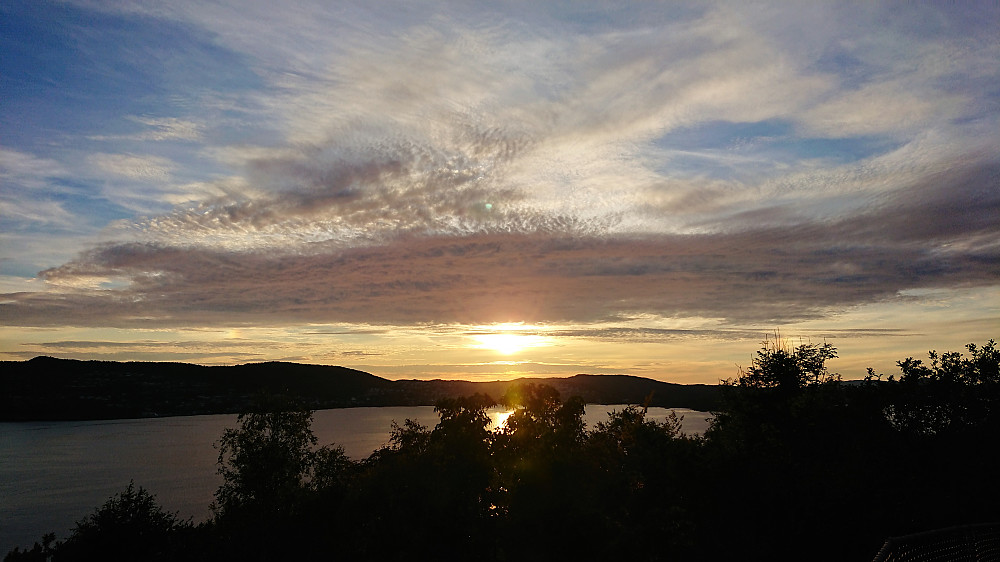 Sunset from Hellen festning