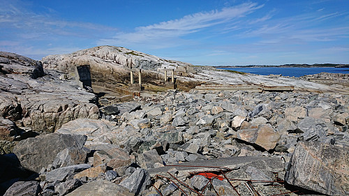 Wave power plant leftovers