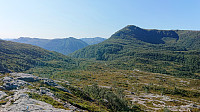 Hananipa, Gullfjellet and Bruviksnipa from the ascent