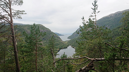 View towards Odnåsen from the ascent