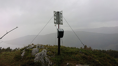 The summit at Bjørgafjell