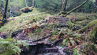 Steep trail towards Fusafjellet