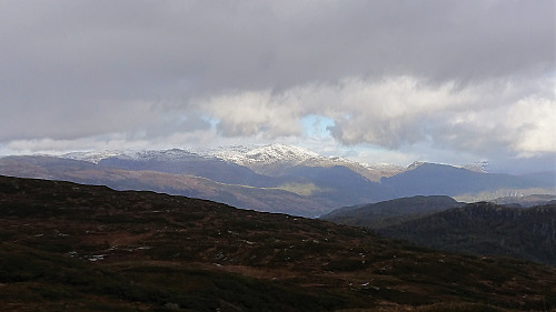 View northeast from Vetlehorga