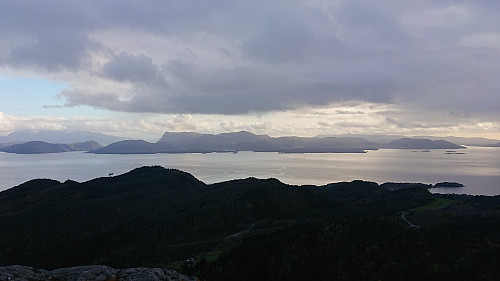 View towards Tysnesøya from Bogafjellet