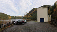 Parking lot at Osvatnet