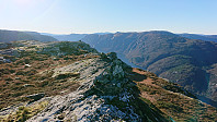 Highest point at Storafjellet