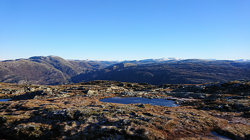 East from south of Hestafjellet
