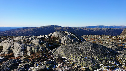 Hestafjellet with Høgafjellet in the background