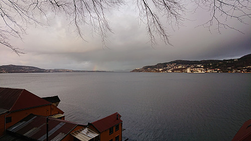 View from Nordnesparken towards Ytre Sandviken