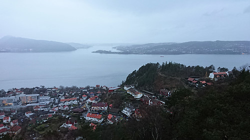 View toward Furukammen from Ørneberget syd
