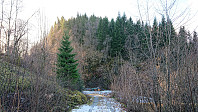 End of the gravel road