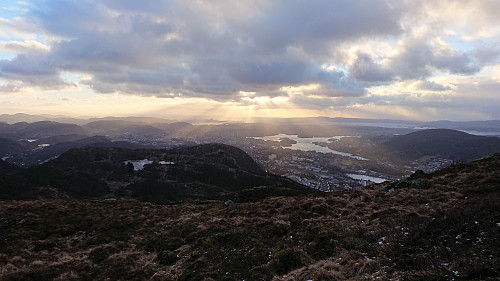 View from the descent