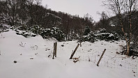 Gate halfway to Borgaskaret