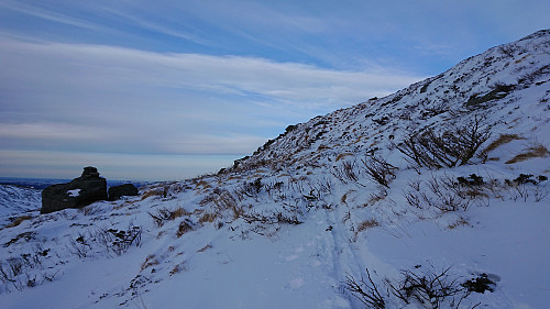 On the way to Vikinghytten