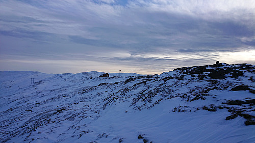 Vikinghytten seen from Arnahytten