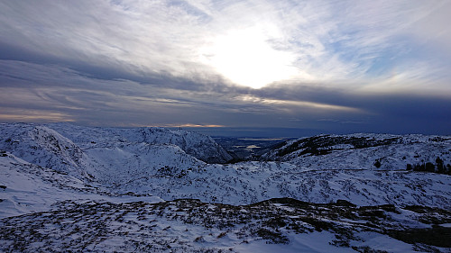 View from Nordneshytten