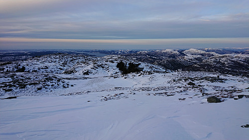 On the way down to Kåken