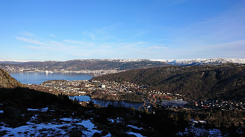 View from the descent down Banuren