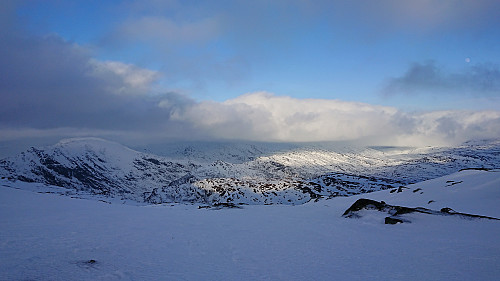 Weather got significantly better during the descent