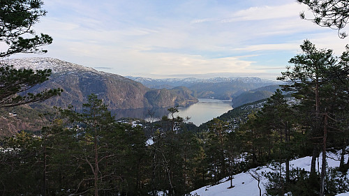 Romarheimsfjorden from the ascent to Snøyo