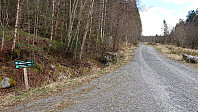 Gravel road to Skåtavatnet