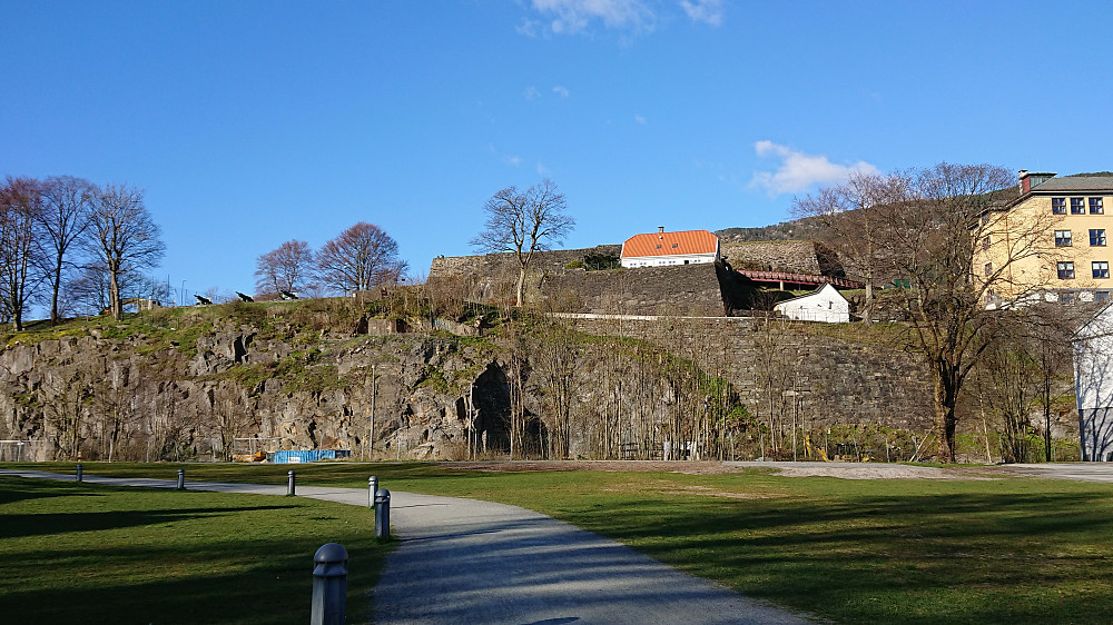 Sverresborg from Koengen
