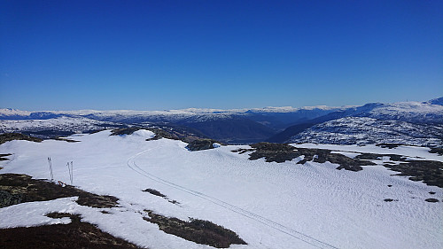 Towards Sogndal from Dyrhovden