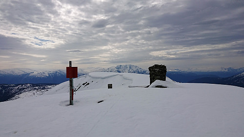 Store Haugmelen with Bleia in the background