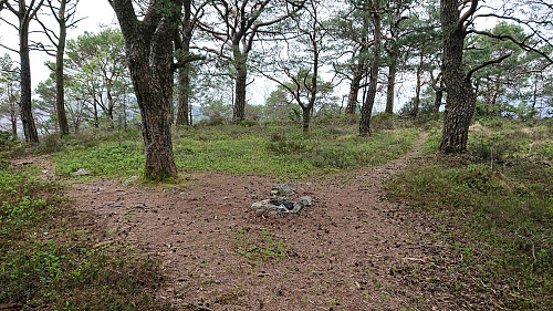 The eastern summit of Osen