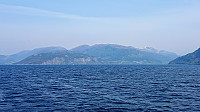 Towards Grytefjellet from the ferry