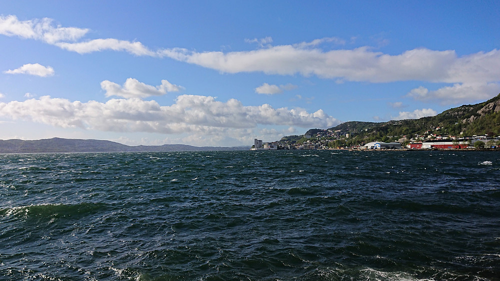 View towards Ytre Sandviken from Sjøgaten