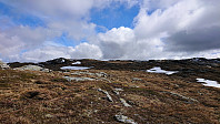 Krossatjørnane towards Gråfjellet